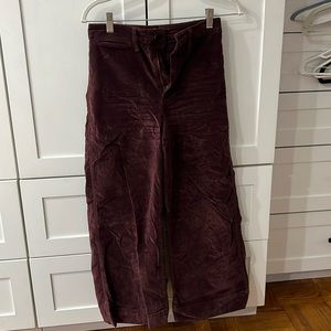 Madewell Velvet Pants